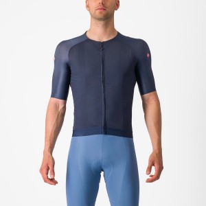 Castelli AERO RACE 7.0 Men Jersey Blue | QBOEKZ-193