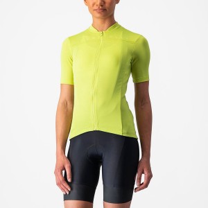 Castelli ANIMA 4 Women Jersey Light Green | BETDOF-748