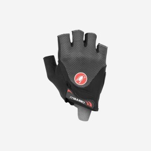 Castelli ARENBERG GEL 2 Men Gloves Dark Grey | SXOEWT-723