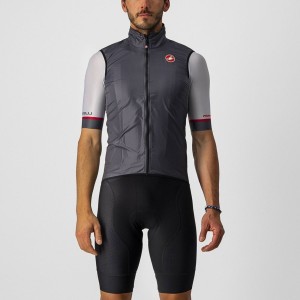 Castelli ARIA Men Vest Dark Grey | TUFGAD-870