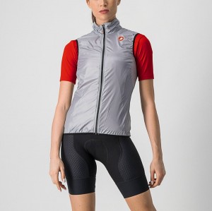 Castelli ARIA W Women Vest Silver Grey | LKSWTV-061