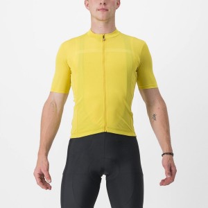 Castelli CLASSIFICA Men Jersey Yellow | QUFJHG-974