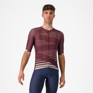 Castelli CLIMBER'S 4.0 Men Jersey Deep Burgundy / Silver | XPERKN-451