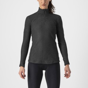 Castelli COLD DAYS W 2nd LAYER Women Base Layer Black | FDASXE-150