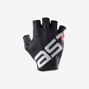 Castelli COMPETIZIONE 2 Men Gloves Black / Silver | RGPWDA-231