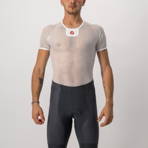 Castelli CORE MESH 3 SS Men Base Layer White | IHGLOV-630