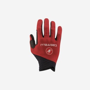 Castelli CW 6.1 UNLIMITED Men Gloves Red | FZKGWU-082