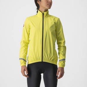 Castelli EMERGENCY 2 W RAIN Women Protection Yellow | PRHIJB-012