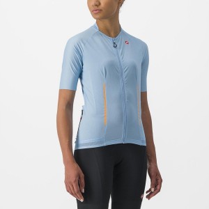 Castelli ENDURANCE W Women Jersey Blue | OGXQDH-915