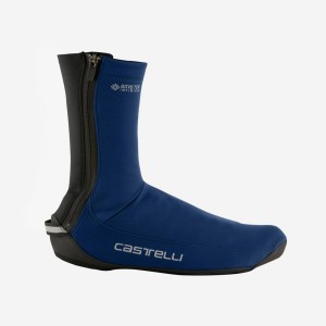 Castelli ESPRESSO Men Shoecovers Blue | DHUXJK-073