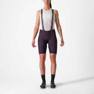 Castelli FREE AERO RC W Women Bib Shorts Black | BCPNDH-780