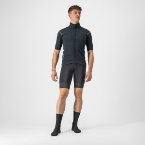 Castelli GABBA RoS 2 Men Jackets Black / Black | ZUMHDK-873