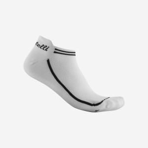 Castelli INVISIBILE Women Socks White | NXDKOU-419