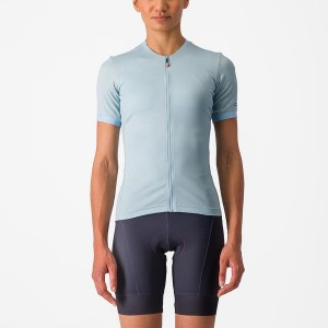 Castelli LIBERA Women Jersey Blue | BXZEDF-501