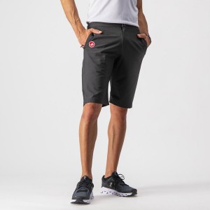 Castelli MILANO Men Shorts Black | ZLWPBA-164