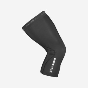 Castelli NANO FLEX 3G KNEEWARMER Men Leg Warmer Black | IEZOMN-265