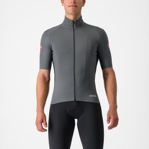 Castelli PERFETTO RoS 2 WIND Men Jackets Grey | YPBWEI-329