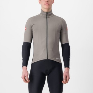 Castelli PERFETTO RoS 2 WIND Men Jackets Grey | HUGXRS-326