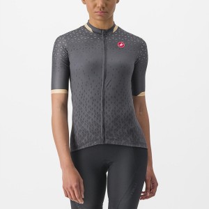 Castelli PEZZI Women Jersey Dark Grey | EOIQBK-615