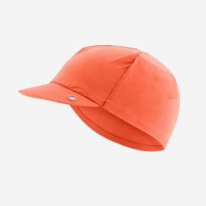 Castelli PREMIO 2 Men Cap Orange Red | WFZCHU-812