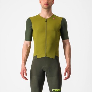 Castelli PREMIO Men Jersey Green / Deep Green | HDFNSL-295