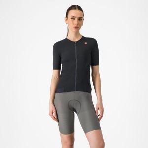 Castelli PREMIO W Women Bib Shorts Grey | XSVDQR-018