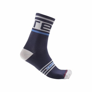 Castelli PROLOGO 15 Men Socks Blue | AKDUSL-378