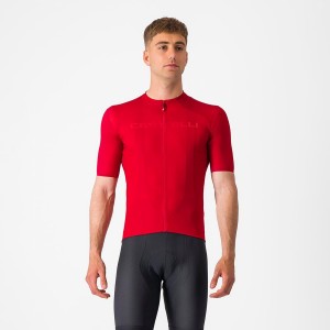 Castelli PROLOGO LITE Men Jersey Red | ZKMEWF-145