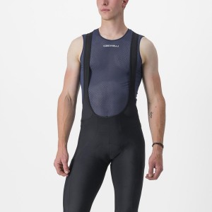 Castelli PRO MESH 2.0 SLEEVELESS Men Base Layer Blue | PJMHNG-297