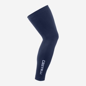 Castelli PRO SEAMLESS Men Leg Warmer Blue | WZTKDR-258