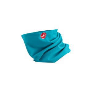 Castelli PRO THERMAL W HEADTHINGY Women Headwear Turquoise Blue | LBMVCR-392