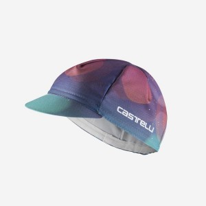 Castelli R-A/D Men Cap Multicolor Purple | OPWIMY-650