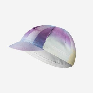 Castelli R-A/D Men Cap Multicolor Purple | POYNXH-761