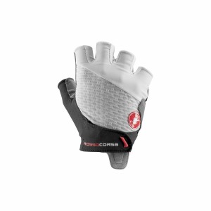 Castelli ROSSO CORSA 2 W Women Gloves White | CVWDUB-798