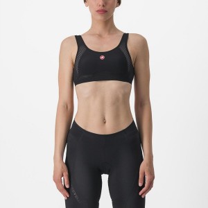 Castelli ROSSO CORSA BRA Women Base Layer Black | JUTNYZ-297