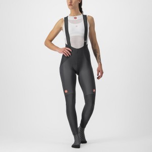 Castelli SORPASSO RoS W Women Bib Tights Black | MBWHVO-657