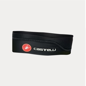 Castelli SUMMER Men Headband Black | NSHRZL-897