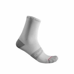 Castelli SUPERLEGGERA T 12 Men Socks White | ERVUGN-741