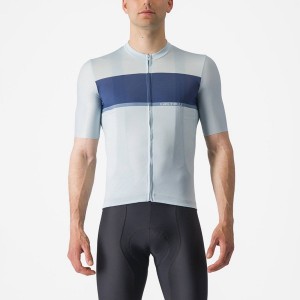 Castelli TRADIZIONE Men Jersey Blue / Blue / Grey | OLVPGR-872