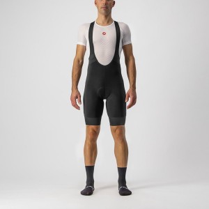 Castelli TUTTO NANO Men Bib Shorts Black | ANOEVS-593