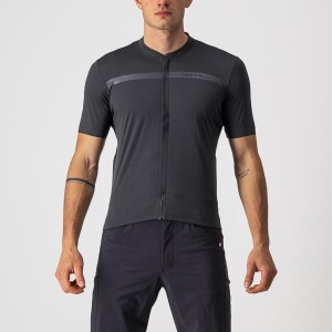 Castelli UNLIMITED ALLROAD Men Jersey Dark Grey | NYCFVQ-419