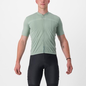 Castelli UNLIMITED ALLROAD Men Jersey Green | LMDBFA-981