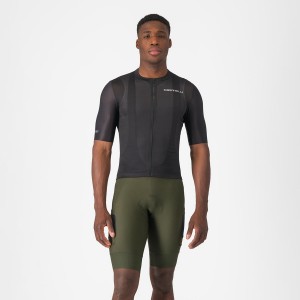 Castelli UNLIMITED CARGO Men Bib Shorts Deep Green | AONDEP-135