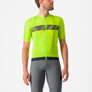 Castelli UNLIMITED ENDURANCE Men Jersey Light Green / Dark Grey | MPWJER-650