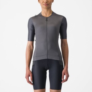 Castelli UNLIMITED PRO W Women Jersey Dark Grey | SOEBGR-391