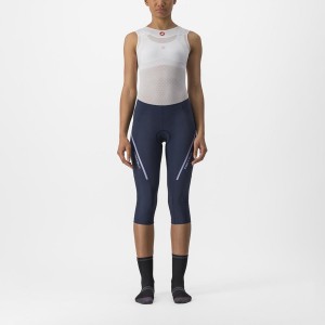 Castelli VELOCISSIMA 3 KNICKER Women Leggings Blue / Purple White | VFJGRI-027