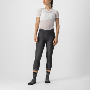 Castelli VELOCISSIMA THERMAL KNICKER Women Leggings Black / Black | KYJLOI-026