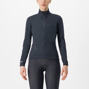 Castelli VENTO TRAIL Women Jackets Black | PYENOS-204