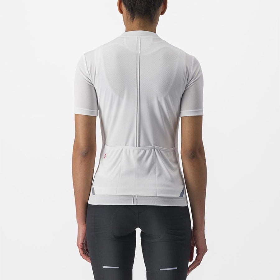 Castelli ANIMA 4 Women Jersey White | BQSRZH-625