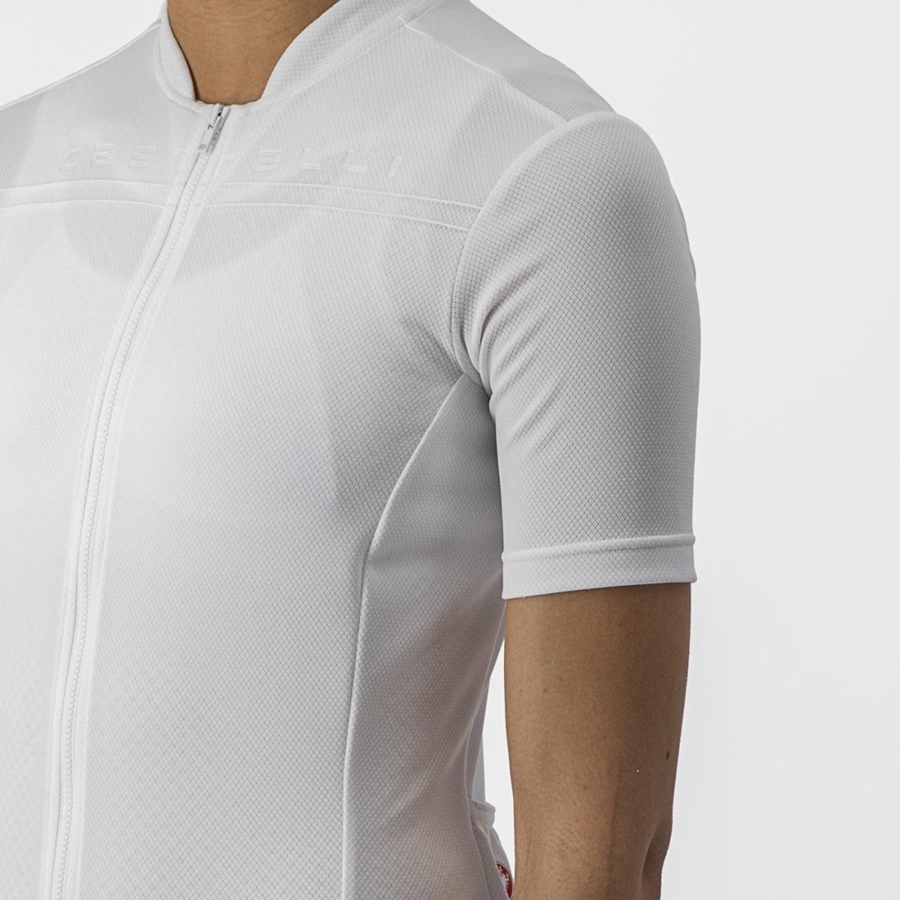 Castelli ANIMA 4 Women Jersey White | BQSRZH-625